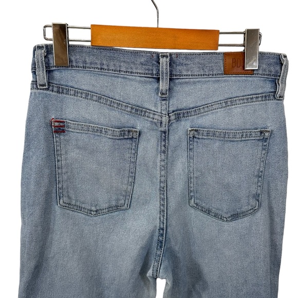 Urban Outfitters Girlfriend High-Rise Chop Jeans - Light Denim Blue, Size 29 - Picture 5 of 7